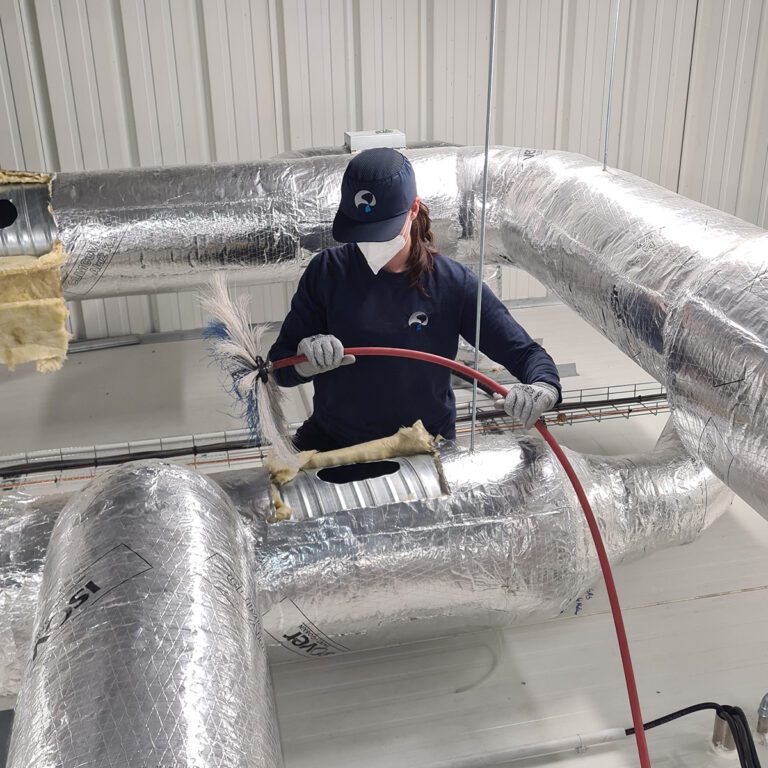 hygienisation des reseaux aerauliques