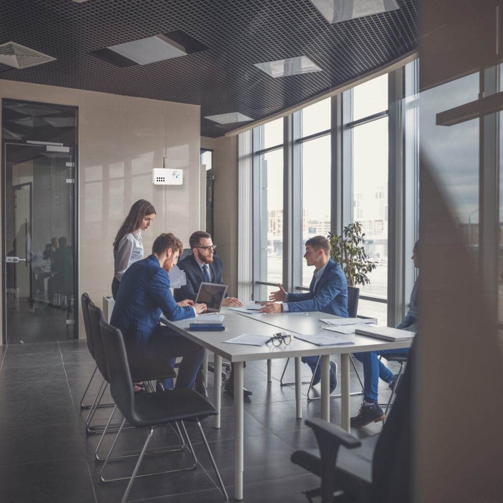 Business People Meeting Communication Discussion Working Office Concept
