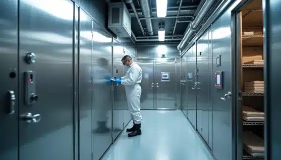 Nettoyage et entretien des chambres froides