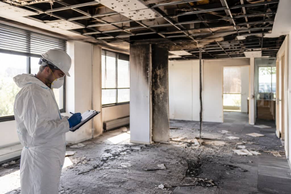 Analyse de la QAI après incendie